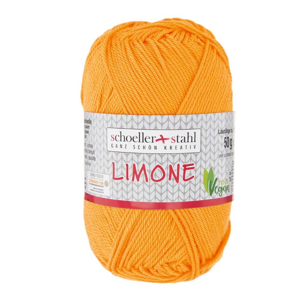 Schoeller + Stahl Limone 50g - Baumwollgarn 189 - Mango Lieblingsgarn