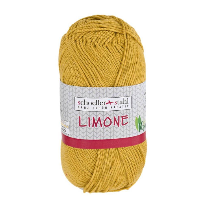 Schoeller + Stahl Limone 50g - Baumwollgarn 186 - Senf Lieblingsgarn