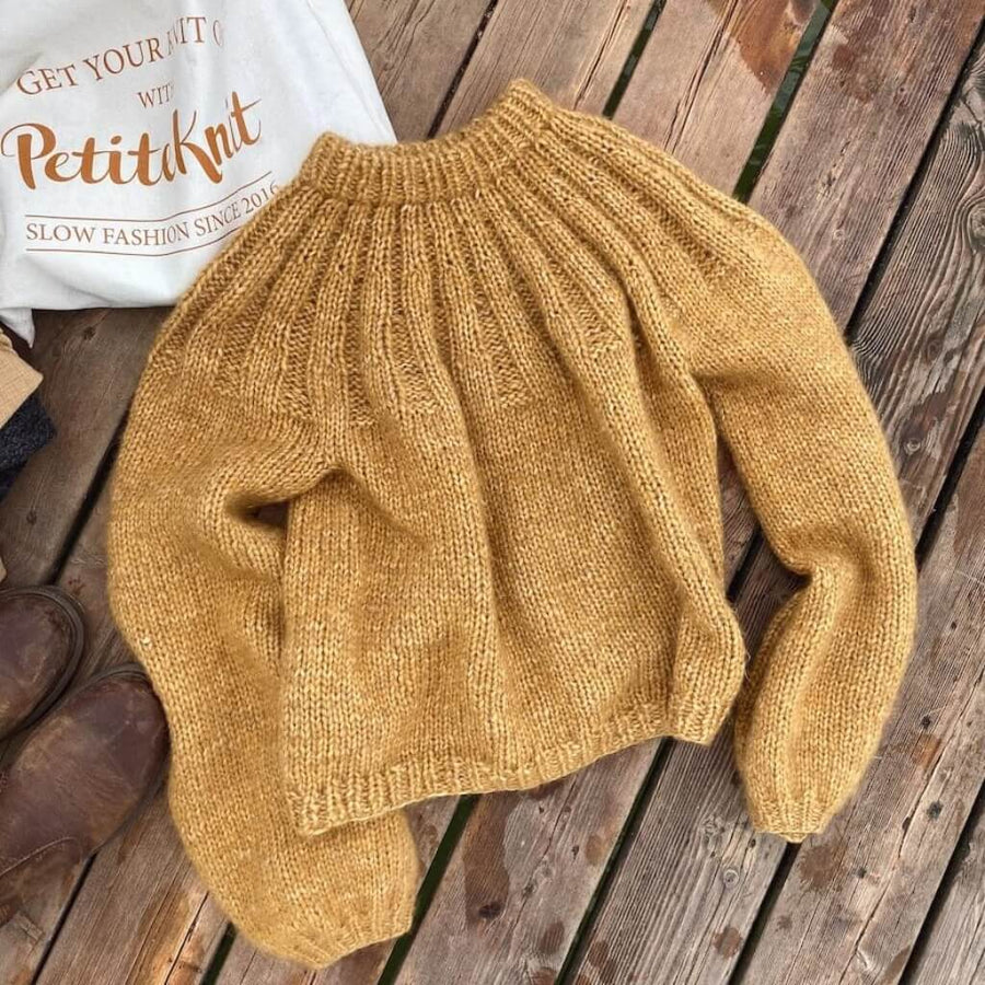 PetiteKnit Sunday Sweater bei bei bei bei bei bei Lieblingsgarn